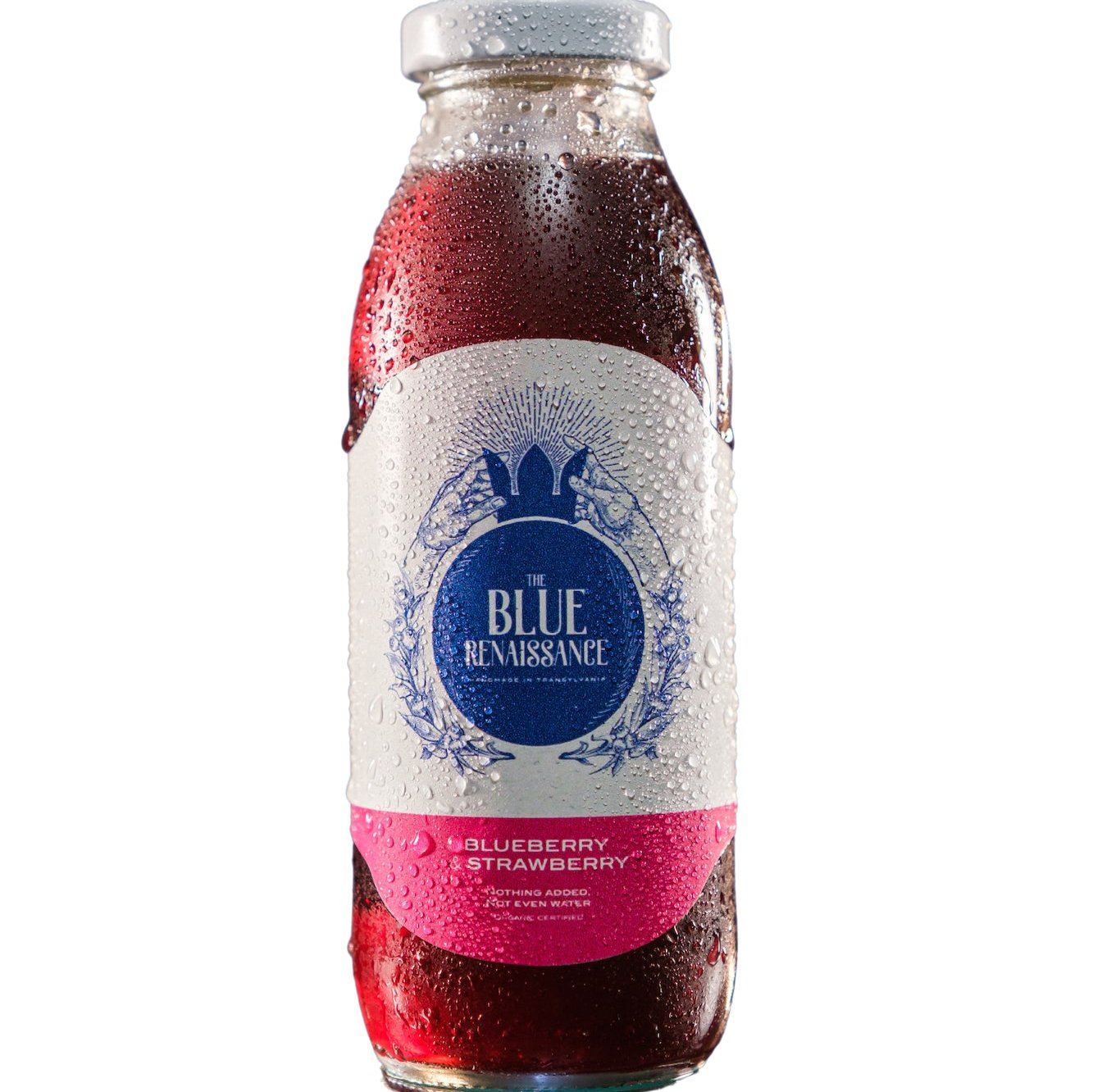 The Blue Renaissance - Suc de afine și căpșuni ECO (100% fruct) - 300ml