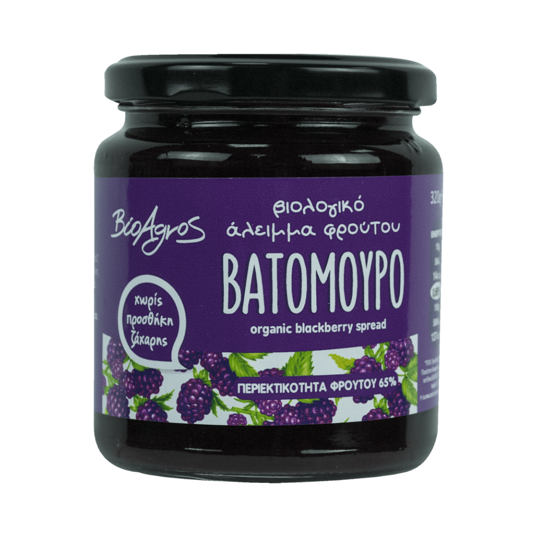 Gem de mure ECO 320g - fără zahăr adăugat