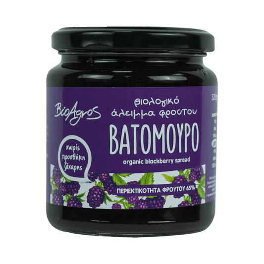 Gem de mure ECO 320g - fără zahăr adăugat