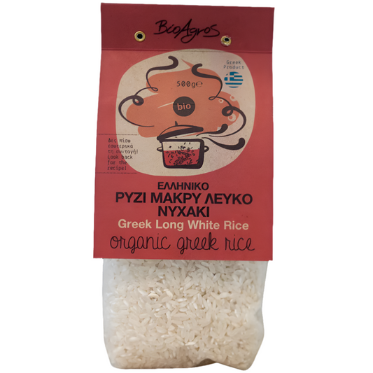 Orez alb, bob lung ECO - 500g