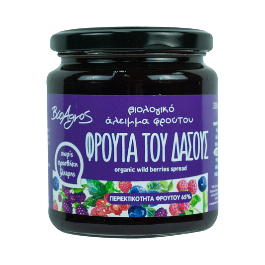 Gem de fructe de pădure ECO 320g - fără zahăr adăugat