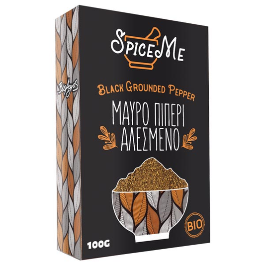 Piper negru măcinat ECO 100g - Spice Me Bio