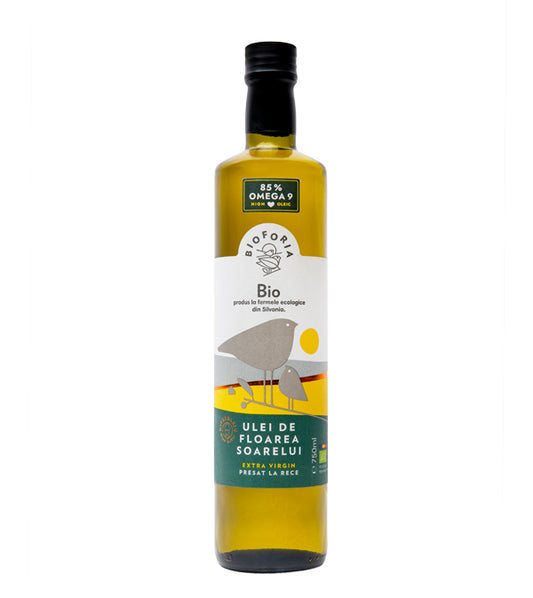 Ulei extra virgin de FLOAREA SOARELUI ECO - Bioforia - 750ml