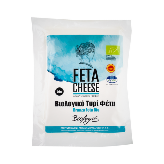 Brânză Feta P.D.O. în vid ECO 200g