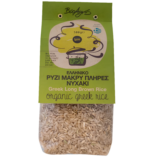 Orez brun, bob lung ECO - 500g
