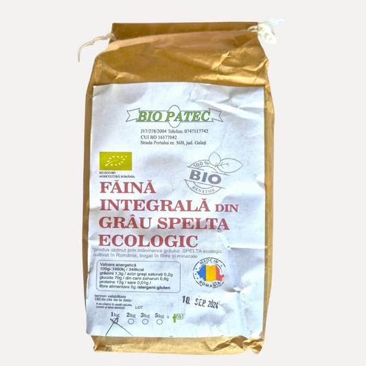 Făină integrală din grâu spelta ECO - 1kg